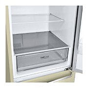 LG Hajm 341 l |  Pastki muzlatgich kamerali LG sovutgich | Qaymoq rang | DoorCooling+™ | Smart Inverter Compressor, GC-B459SECL, thumbnail 6