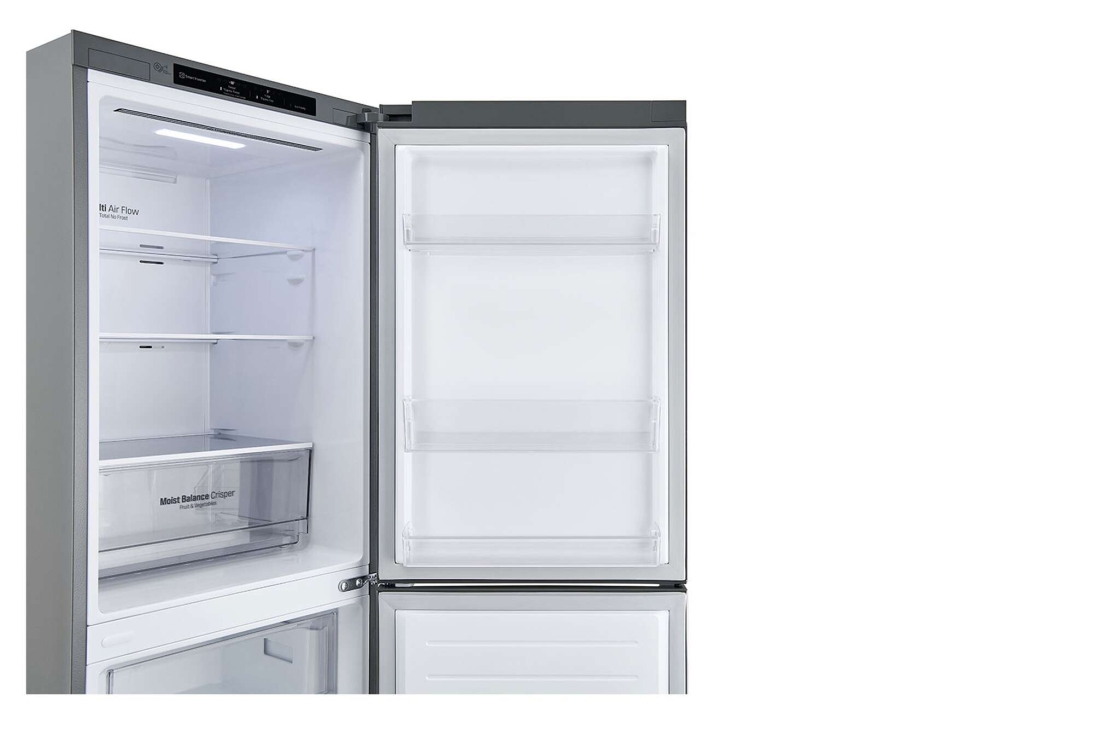 LG Hajm 306 l |  Pastki muzlatgich kamerali LG sovutgich | Kulrang| DoorCooling⁺™ | Smart Inverter Compressor, GC-B399SMCL, GC-B399SMCL, thumbnail 5