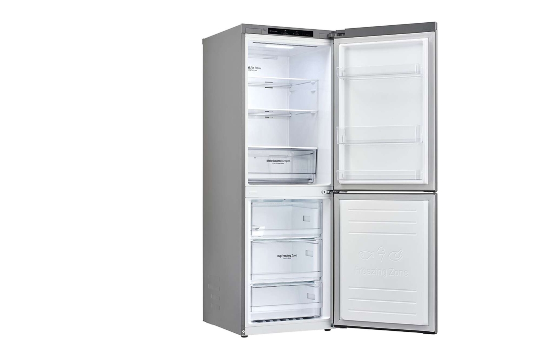 LG Hajm 306 l |  Pastki muzlatgich kamerali LG sovutgich | Kulrang| DoorCooling⁺™ | Smart Inverter Compressor, GC-B399SMCL, GC-B399SMCL, thumbnail 12
