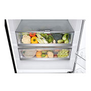 LG Hajm 446 l |  Pastki muzlatgich kamerali LG sovutgich | Qora | Suv dispenseri | Smart Inverter Compressor, GC-F569PBAM, GC-F569PBAM, thumbnail 4