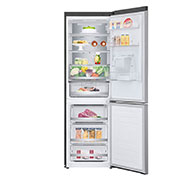 LG Hajm 337 l |  Pastki muzlatgich kamerali LG sovutgich | Kulrang | Suv dispenseri | Smart Inverter Compressor, GC-F459SMUM, GC-F459SMUM, thumbnail 2