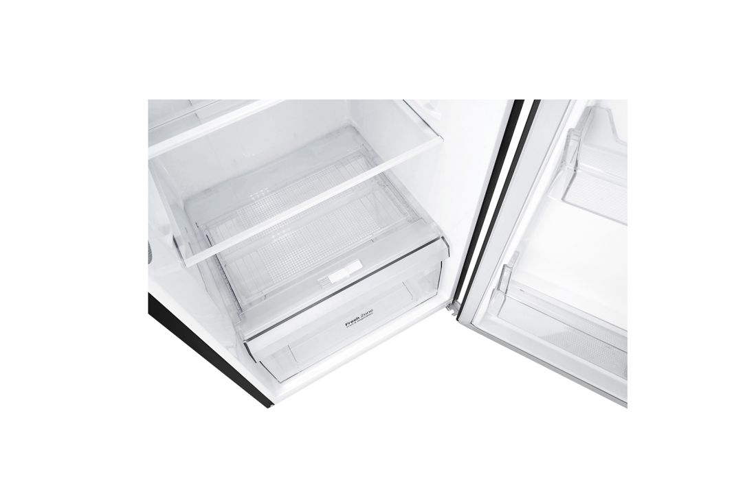 LG Hajm 312 l |  Yuqori muzlatgich kamerali LG sovutgich | Qora | DoorCooling⁺™ | Smart Inverter Compressor, GN-C372SBCB, thumbnail 8