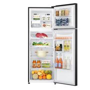 LG Hajm 312 l |  Yuqori muzlatgich kamerali LG sovutgich | Qora | DoorCooling⁺™ | Smart Inverter Compressor, GN-C372SBCB, thumbnail 2