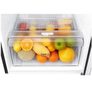 LG Hajm 312 l |  Yuqori muzlatgich kamerali LG sovutgich | Qora | DoorCooling⁺™ | Smart Inverter Compressor, GN-C372SBCB, thumbnail 3