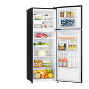 LG Hajm 312 l |  Yuqori muzlatgich kamerali LG sovutgich | Qora | DoorCooling⁺™ | Smart Inverter Compressor, GN-C372SBCB, thumbnail 12