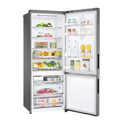 LG Hajm 451 l |  Pastki muzlatgich kamerali LG sovutgich | Kulrang | DoorCooling⁺™ | Smart Inverter Compressor, GC-B569PMCM, GC-B569PMCM, thumbnail 3