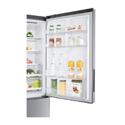 LG Hajm 451 l |  Pastki muzlatgich kamerali LG sovutgich | Kulrang | DoorCooling⁺™ | Smart Inverter Compressor, GC-B569PMCM, GC-B569PMCM, thumbnail 4
