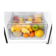 LG Hajm 254 l |  Yuqori muzlatgich kamerali LG sovutgich | Qora | NatureFRESH™| Smart Inverter Compressor, GN-C272SBCB, GN-C272SBCB, thumbnail 3