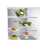 LG Hajm 341 l |  Pastki muzlatgich kamerali LG sovutgich | Qora |  DoorCooling⁺™ | Smart Inverter Compressor, GC-B459SBUM, thumbnail 7