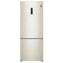 Hajm 451 l |  Pastki muzlatgich kamerali LG sovutgich | Qaymoq rang | DoorCooling⁺™ | Smart Inverter Compressor2