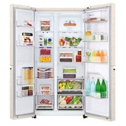 LG Hajm 643 l |  LG Side-by-Side sovutgich |Smart Inverter Comressor | Multi Air Flow | Smart Inverter Compressor, GC-B257JEYV, GC-B257JEYV, thumbnail 3