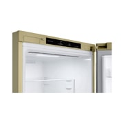 LG Hajm 384 l |  Pastki muzlatgich kamerali LG sovutgich | Qaymoq rang | DoorCooling+™ | Linear Inverter Compressor, DI_pocket_i-micom_skinbeige_Display, GC-B509SECL, thumbnail 5