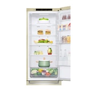 LG Hajm 384 l |  Pastki muzlatgich kamerali LG sovutgich | Qaymoq rang | DoorCooling+™ | Linear Inverter Compressor, DI_pocket_i-micom_skinbeige_Duct_Food1, GC-B509SECL, thumbnail 7