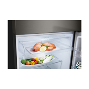 LG 395 hajmli | Yuqori sovutgichli LG kamerali muzlatgich | Qora  | DoorCooling+™ | HygieneFresh+™ | Smart Inverter Compressor, harorat nazorati murvatining batafsil koʻrinishi, GN-B332SMGB, thumbnail 5