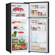 LG Hajm 395 l |  Yuqori muzlatgich kamerali LG sovutgich | Qora | DoorCooling+™ | HygieneFresh+™ | Smart Inverter Compressor, suv dispenserining batafsil koʻrinishi, GN-B392SBBB, thumbnail 10