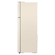 LG Hajm 395 l |  Yuqori muzlatgich kamerali LG sovutgich | Qaymoq rang | DoorCooling+™ | HygieneFresh+™ | Smart Inverter Compressor, side view, GN-B392SEBB, thumbnail 14