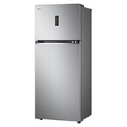 LG Hajm 395 l |  Yuqori muzlatgich kamerali LG sovutgich | Kulrang | DoorCooling+™ | HygieneFresh+™ | Smart Inverter Compressor, toʻgʻri perspektiv koʻrinishi, GN-B392SMBB, thumbnail 13