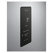 LG Hajm 395 l |  Yuqori muzlatgich kamerali LG sovutgich | Kulrang | DoorCooling+™ | HygieneFresh+™ | Smart Inverter Compressor, pastki muzlatgich tutqichining kattalashtirilgan tasviri, GN-B392SMBB, thumbnail 7