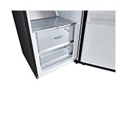 LG Bittalik muzlatgich, LINEARCooling™, Door Cooling+™, Express Cool,, interior view of top part with Door Cooling+, GC-B401FEPM, thumbnail 5