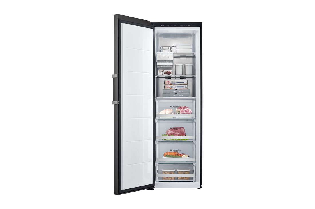 LG Bittalik muzlatgich, LINEARCooling™, Door Cooling+™, Express Cool,, It shows Freezer placed in the Kitchen., GC-B404FEQM, thumbnail 2
