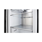 LG Bittalik muzlatgich, LINEARCooling™, Door Cooling+™, Express Cool,, interior view with door opened and fully stored, GC-B404FEQM, thumbnail 4