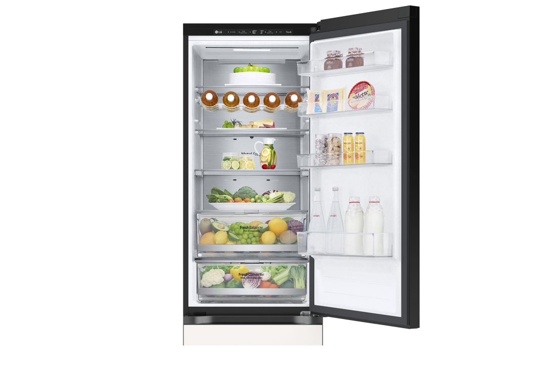 LG Bottom muzlatgichli Objet Collection, front open top, GC-B509QG9M, thumbnail 3