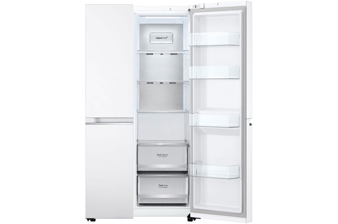 LG 647 L, Ikkita eshikli Objet sovitkich, Ajoyib dizayn, FrontRightOpen, GC-B257SBZV, thumbnail 8