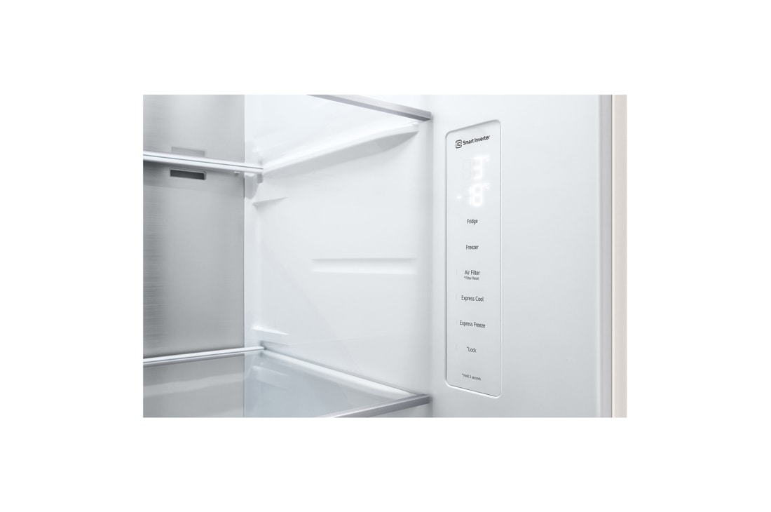 LG 647 L, Ikkita eshikli Objet sovitkich, Ajoyib dizayn, GC-B257SEZV, thumbnail 5