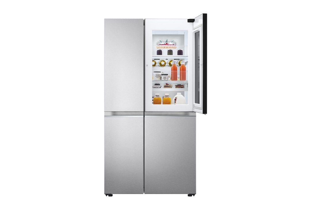 LG 647 L, Ikkita eshikli Insta-View sovutgich, Ajoyib dizayn, GC-Q257CBFV, thumbnail 5