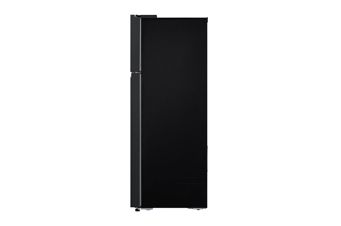 LG Hajm 461 l | Yuqori muzlatkich kamerali LG sovitkich | Qora rang | DoorCooling+™ | HygieneFresh+™ | Smart Inverter Compressor, Side view, GN-B452SKBK, thumbnail 16