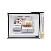 LG Hajm 461 l | Yuqori muzlatkich kamerali LG sovitkich | Qora rang | DoorCooling+™ | HygieneFresh+™ | Smart Inverter Compressor, top frizzer, GN-B452SKBK, thumbnail 5