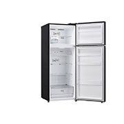 LG Hajm 461 l | Yuqori muzlatkich kamerali LG sovitkich | Qora rang | DoorCooling+™ | HygieneFresh+™ | Smart Inverter Compressor, open view, GN-B452SKBK, thumbnail 13