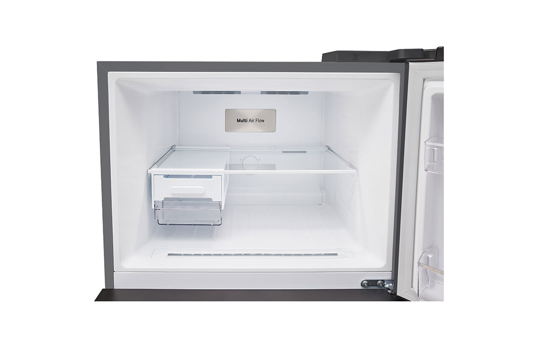 LG Hajm 461 l | Yuqori muzlatkich kamerali LG sovitkich | Kulrang | DoorCooling+™ | HygieneFresh+™ | Smart Inverter Compressor, top frizzer, GN-B452SMBK, thumbnail 5