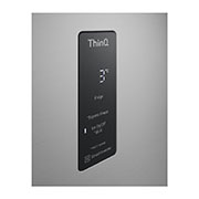 LG Hajm 461 l | Yuqori muzlatkich kamerali LG sovitkich | Kulrang | DoorCooling+™ | HygieneFresh+™ | Smart Inverter Compressor, Display view, GN-B452SMBK, thumbnail 8