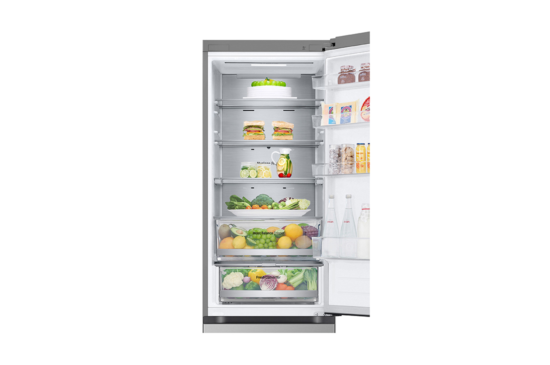 LG 387L, Pastki muzlatkich kamerali sovitkich | LG Uzbekistan, детальный вид свежей зоны 0, GC-B509FNPW, thumbnail 8