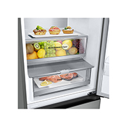 LG 387L, Pastki muzlatkich kamerali sovitkich | LG Uzbekistan, ящик для хранения фруктов, GC-B509FNPW, thumbnail 3