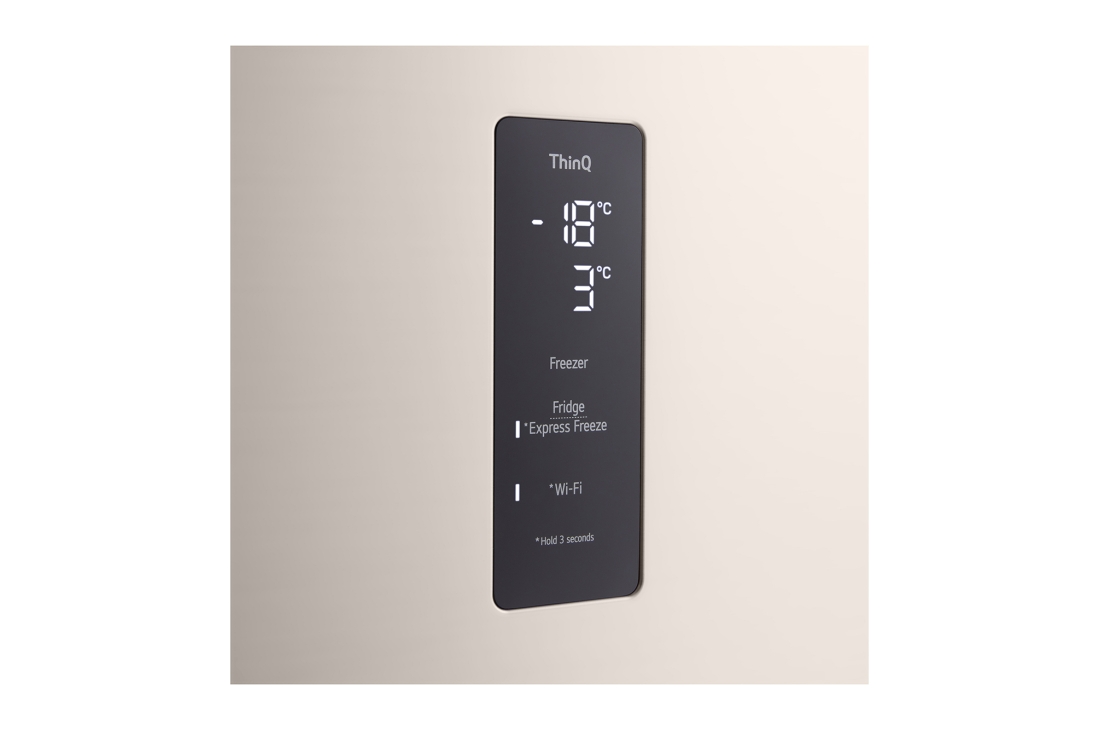 LG GR-B922FEBM Hygiene Fresh™ muzlatgichi 612L, right side open view , GR-B922FEBM, thumbnail 6