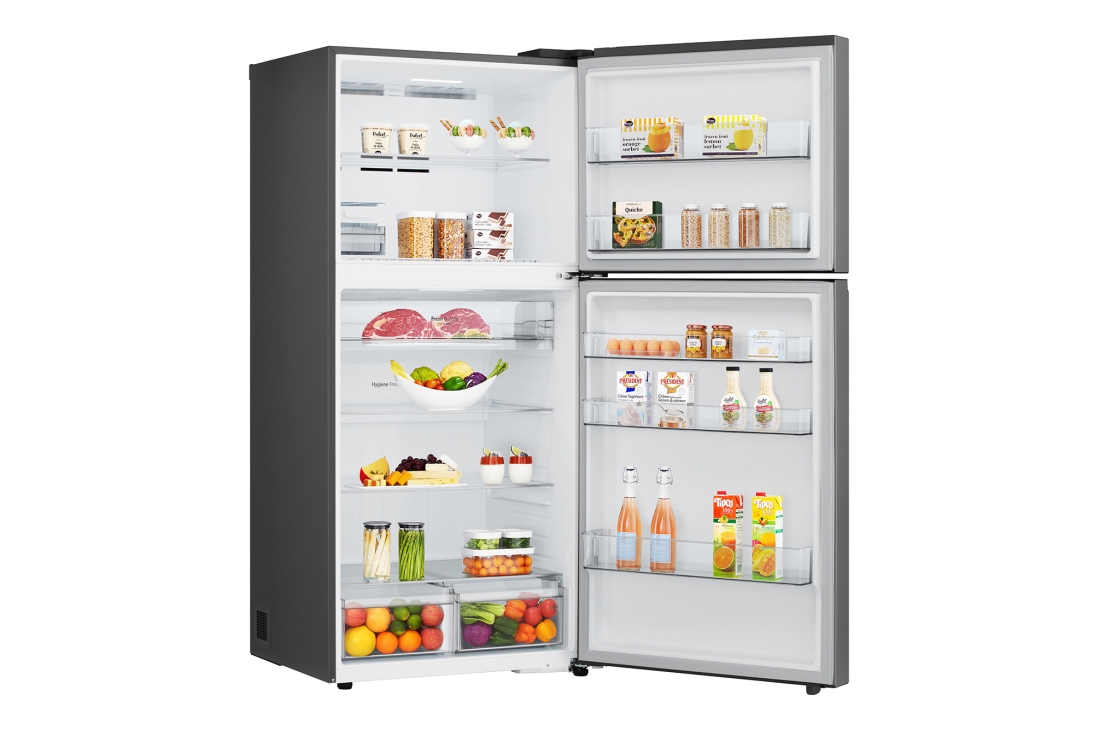 LG GR-B922FMBM  Hygiene Fresh™ muzlatgichi 612L, right door open view, GR-B922FMBM, thumbnail 8