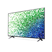 LG Nano 50'' 80 | 4K | UHDR | webOS aqlli platforma, ekrandagi tasvir bilan 30 daraja burchak ostida yon tomondan koʻrinishi, 50NANO806PA, thumbnail 3