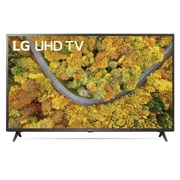 LG televizori | UP76 | 55'' | 4K | Smart UHD | 60 Gz, 55UP76006LC front view with infill image, 55UP76006LC, thumbnail 1