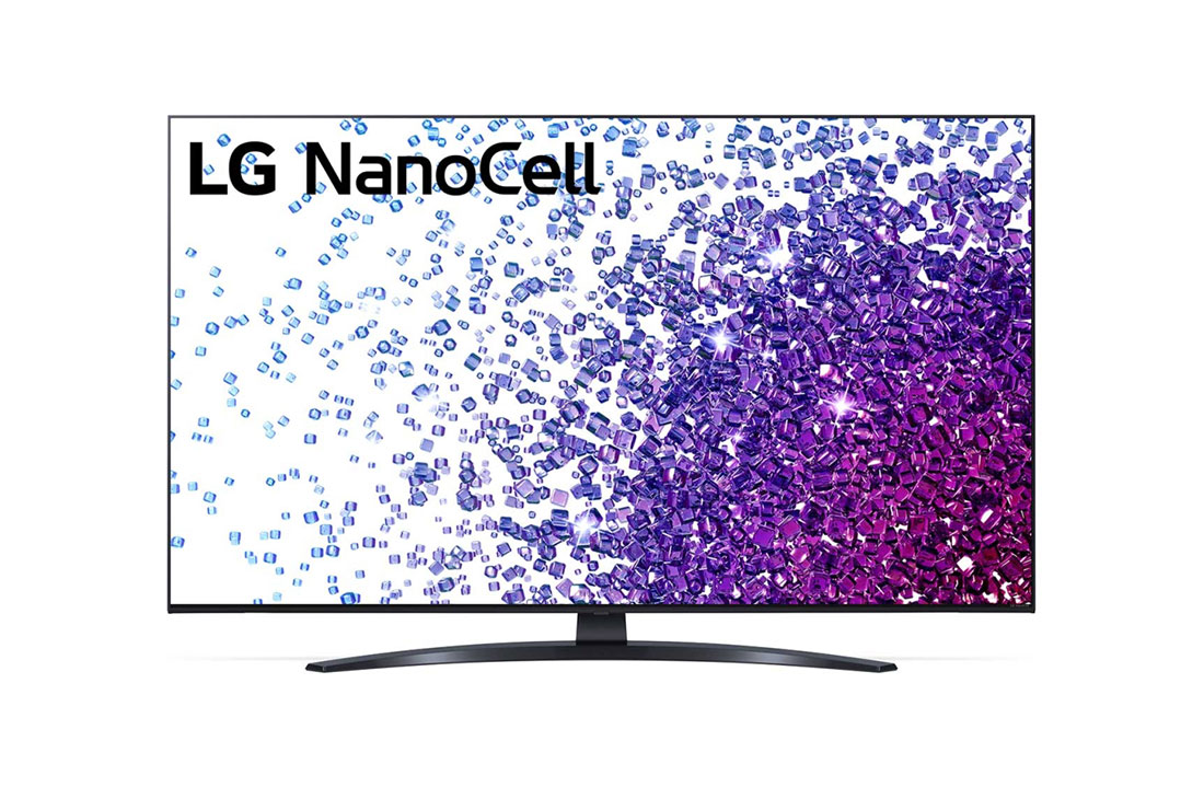 LG Nano 50'' 76 | 4K | 4k processor, LG NanoCell televizorining old tomondan koʻrinishi, 50NANO766PA