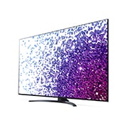 LG Nano 75'' 76 | 4K | 4k processor, ekrandagi tasvir bilan 30 daraja burchak ostida yon tomondan koʻrinishi, 75NANO766PA, thumbnail 3