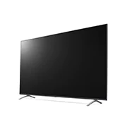 LG televizori | UP77 | 75'' | 4K | Smart UHD | 60 Gz, 75UP77006LB 45 degree side view, 75UP77006LB, thumbnail 3