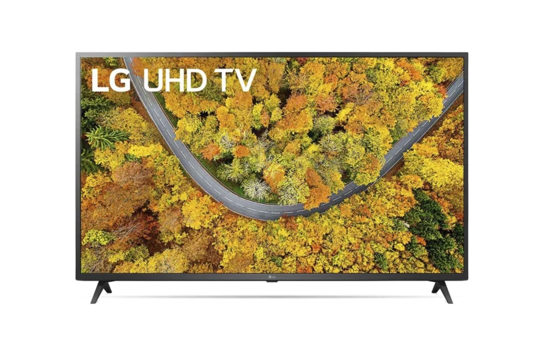 LG televizori | UP76 | 50'' | 4K | Smart UHD | 60 Gz, 50UP76006LC front view with infill image, 50UP76006LC