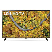 LG televizori | UP76 | 50'' | 4K | Smart UHD | 60 Gz, 50UP76006LC front view with infill image, 50UP76006LC, thumbnail 1