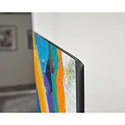 LG Smart OLED GX | GX 65'' | 4K | ThinQ AI | a9 Gen4 , Sanʼat asarini namoyish etadigan Gallery Design devor televizorining yon tomondan koʻrinishi., OLED65GXRLA, thumbnail 11