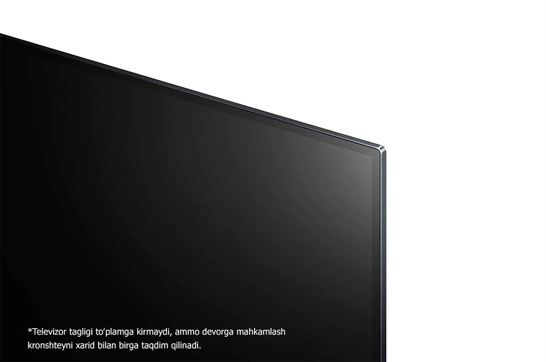LG Smart OLED GX | GX 65'' | 4K | ThinQ AI | a9 Gen4 , panelning yaqindan koʻrinishi, OLED65GXRLA, thumbnail 8