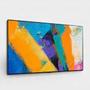 LG Smart OLED GX | GX 65'' | 4K | ThinQ AI | a9 Gen4 , ekranda tasvir bilan 30 daraja burchak ostida yon tomondan koʻrinish, OLED65GXRLA, thumbnail 5