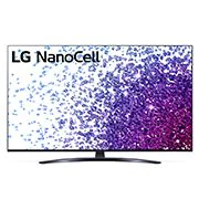 LG Nano 55'' 76 | 4K | 4k processor, 55NANO766PA Front view with infill image, 55NANO766PA, thumbnail 1