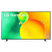LG Nano 75'' 75 | 4K | ThinQ AI | WebOS | a5 Gen5, LG NanoCell TV ning old tomondan koʻrinishi, 75NANO756QA, thumbnail 1